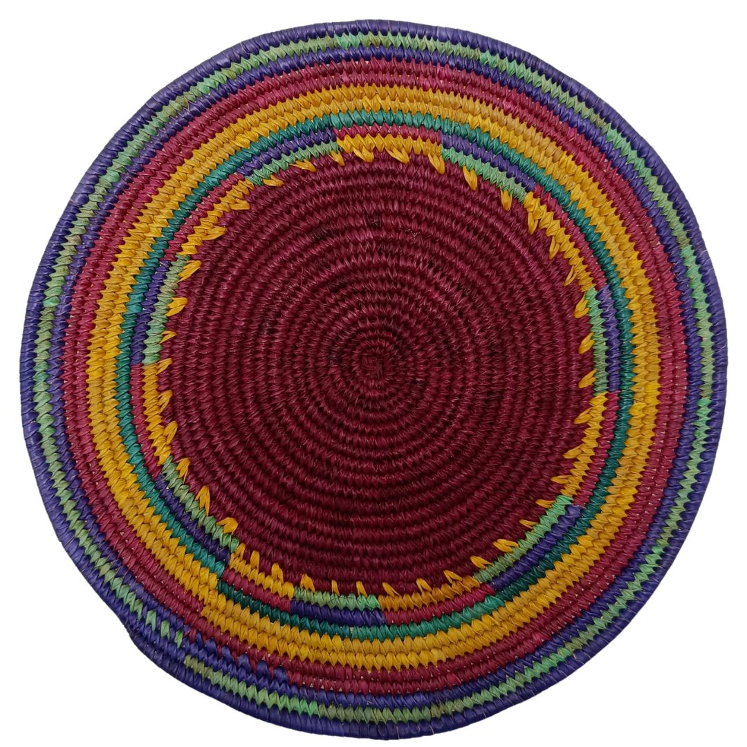 tressage multicolore du Bénin