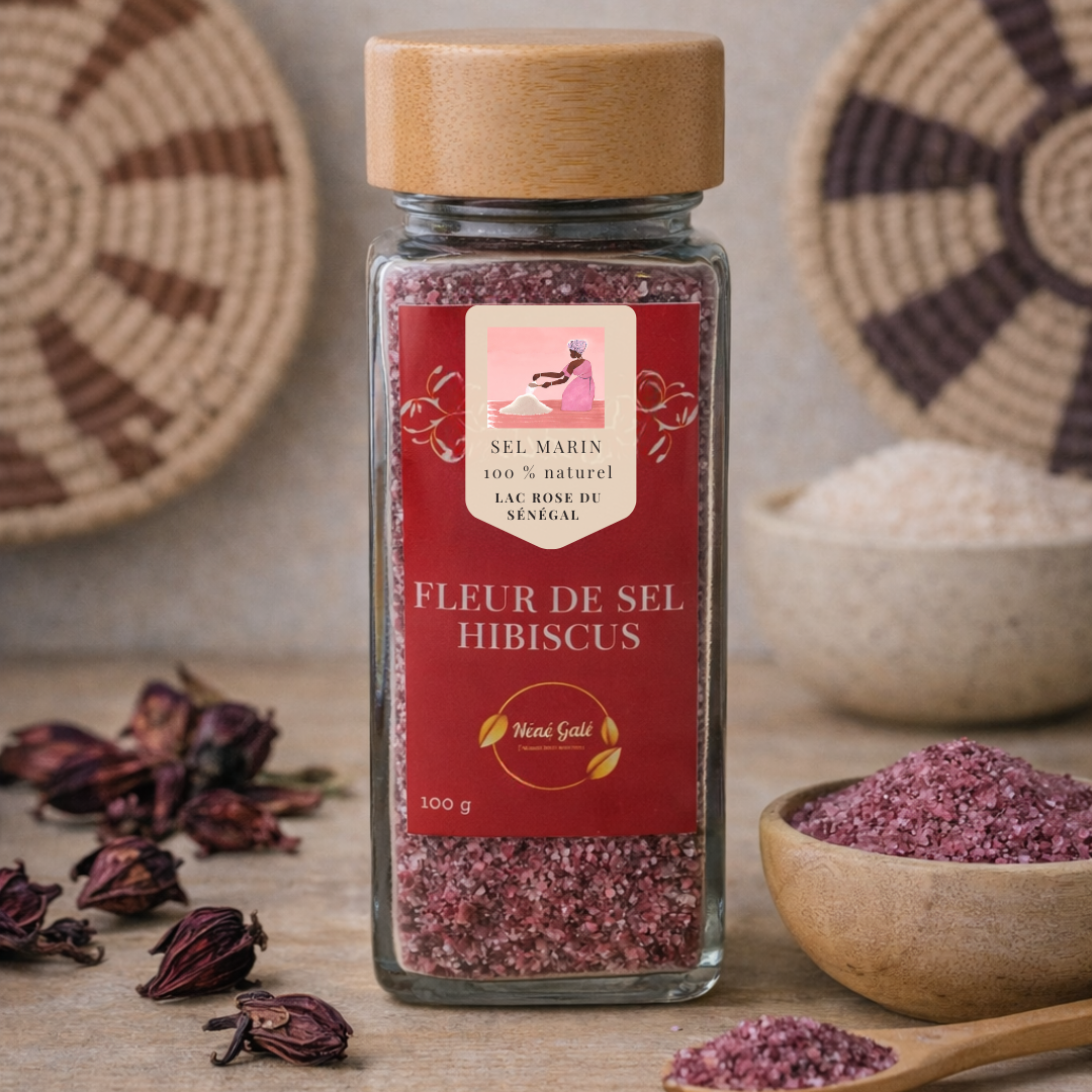 Fleur de sel hibiscus