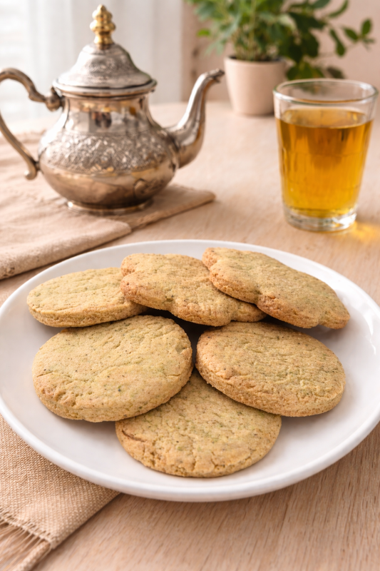 Sablés au moringa - recette