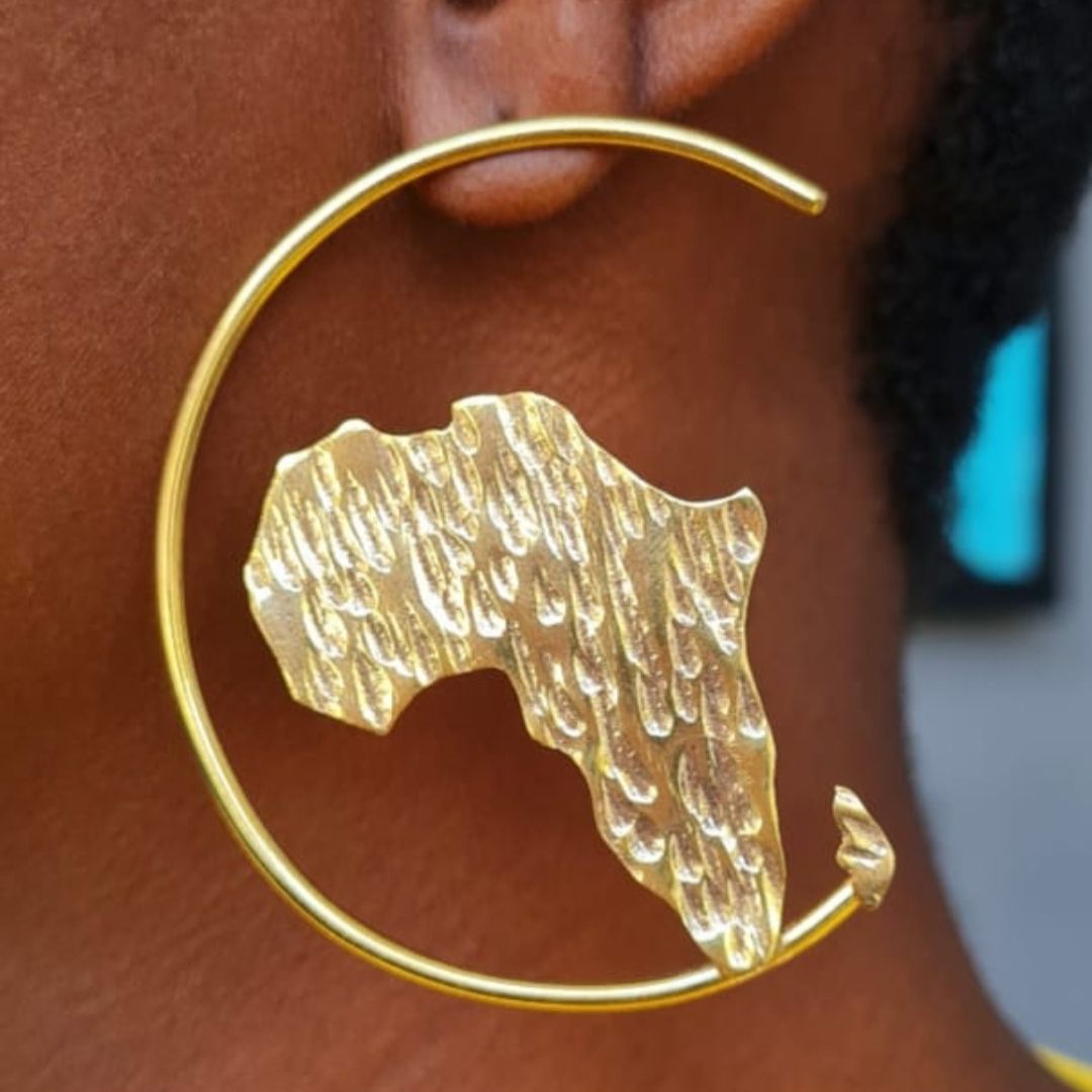 boucles d'oreille Mother marbrées Abarings