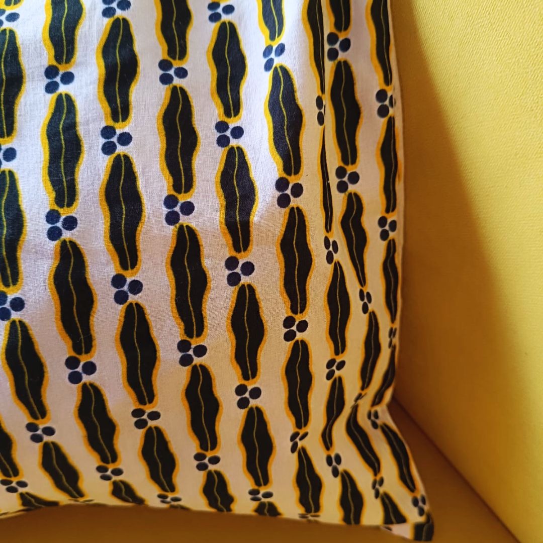 Housse de coussin wax