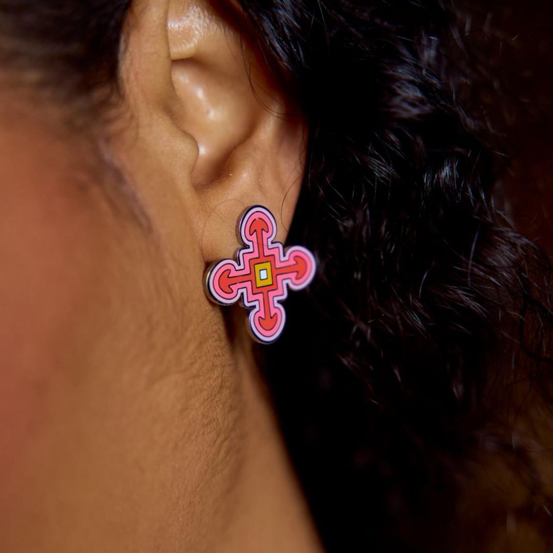 Boucles d'oreilles Coeur de Oualata